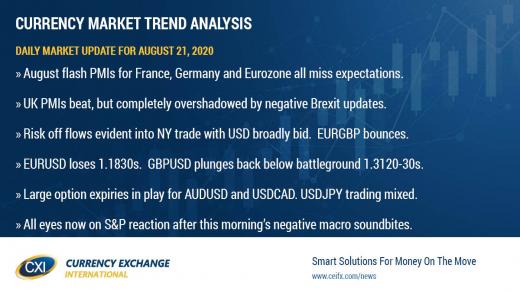 Not a good day for Euro PMIs & Brexit