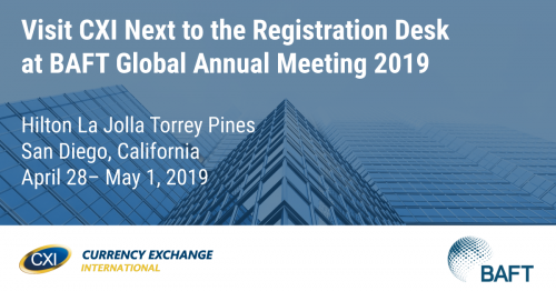 Currency Exchange International at BAFT Global Annual Meeting 2019