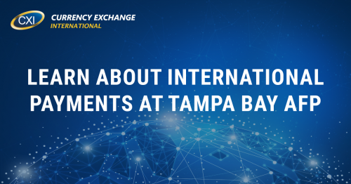 Currency Exchange International Speaking at Tampa Bay Association for Financial Professionals Quarterly Meeting