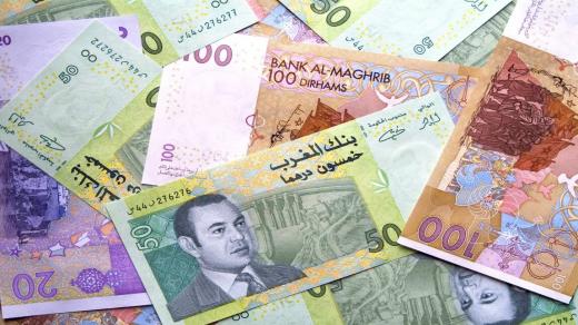 Moroccan currency sales to usd