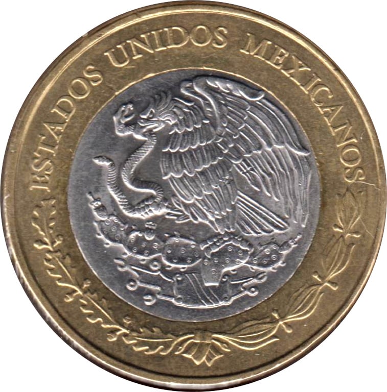 20 Mexican pesos (MXN) Coin