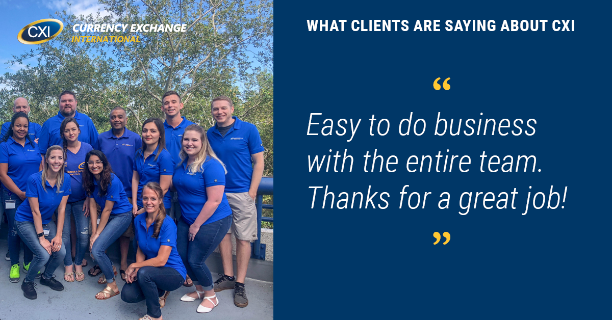 What clients are saying about CXI