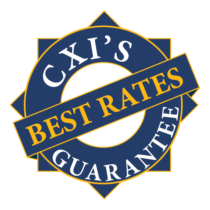 CXI best rate guarantee