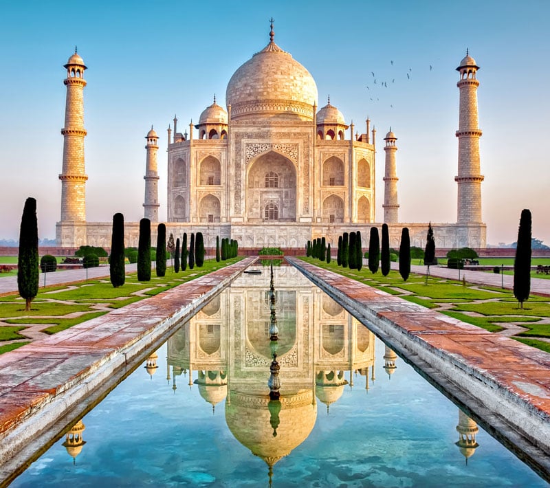 Taj Mahal in India