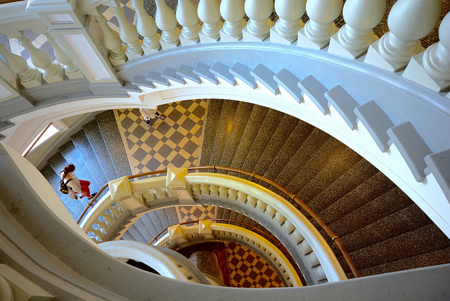 Staircase in Finland