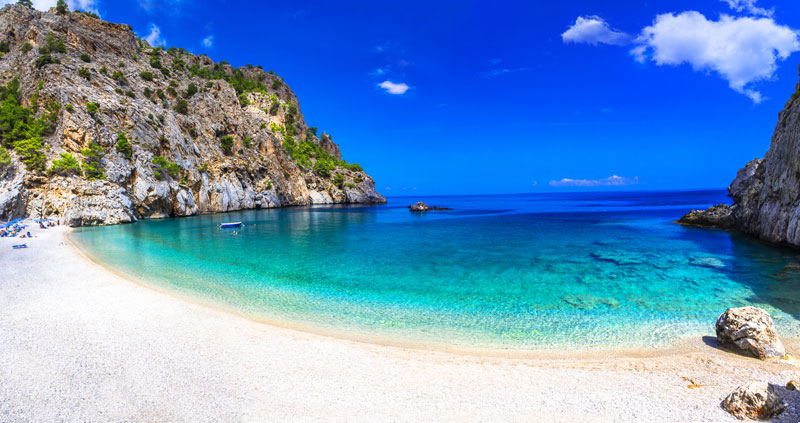 Beach in Karpathos Greece