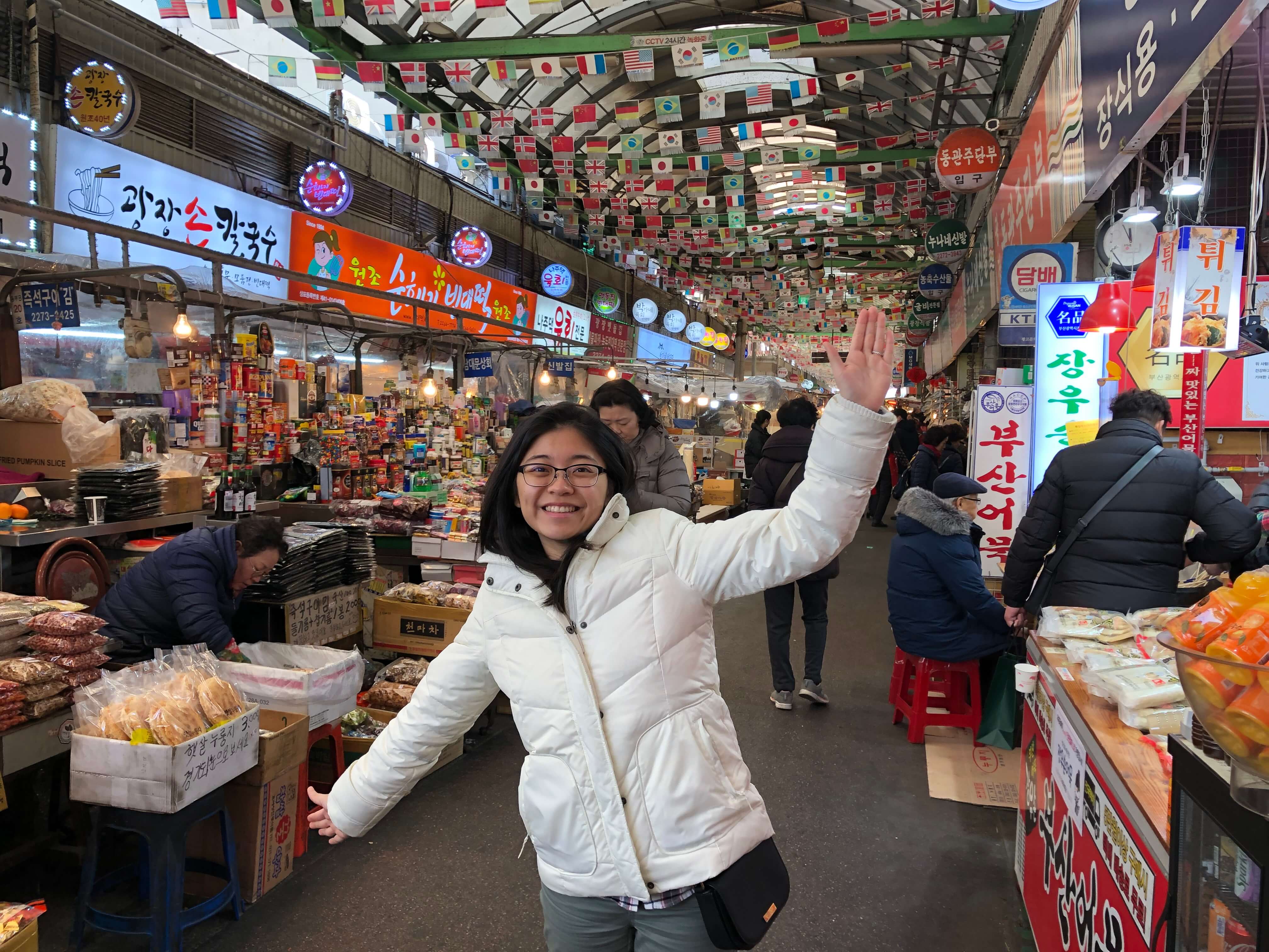 Dongdaemun Market in Seool, South Korea