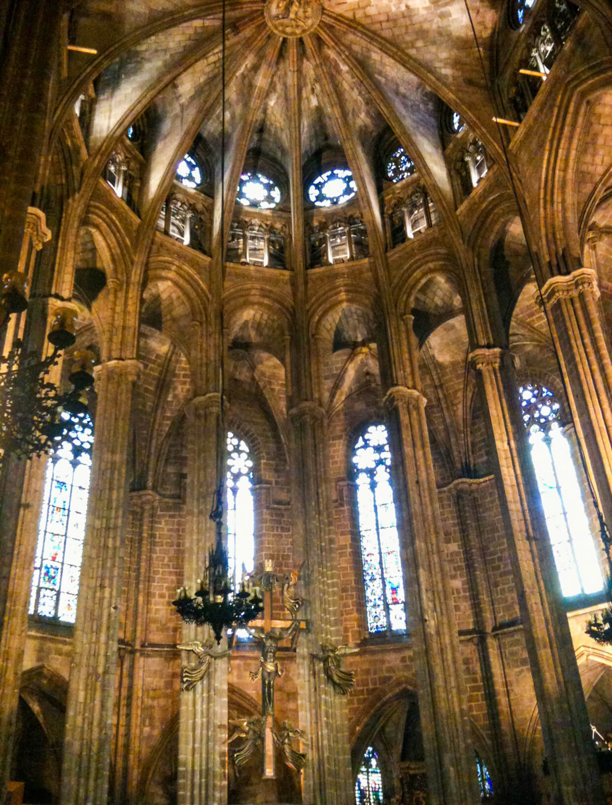 An old Church in Barcelona, Spain