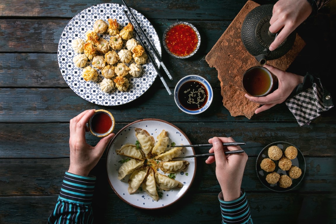 Korean dim sum 