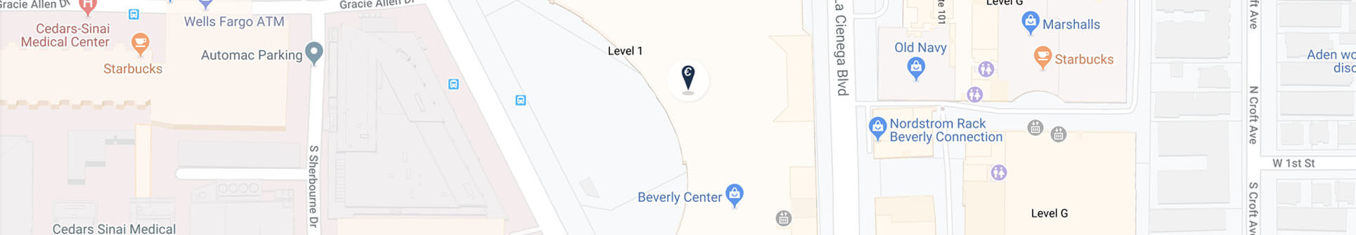 cxi beverly center map