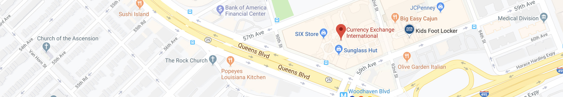 cxi queens center map