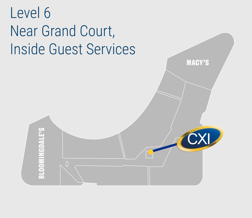 cxi beverly center inside map