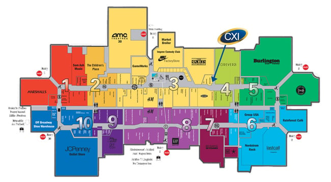 cxi ontario mills mall map