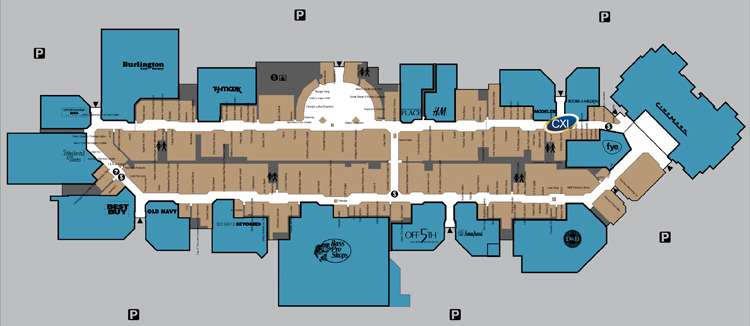 cxi arundel mills inside map
