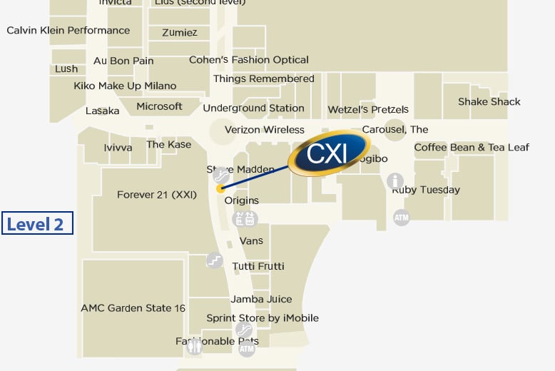 CXI Westfield Garden State Plaza – Currency Exchange in Paramus, NJ -  Currency Exchange International, Corp.