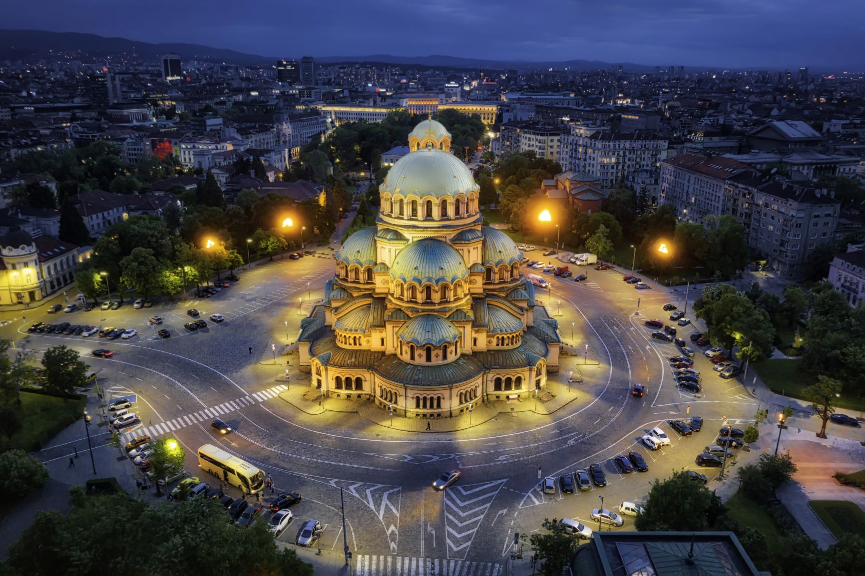 Alexander Nevsky Cathedral in Sofia, Bulgaria