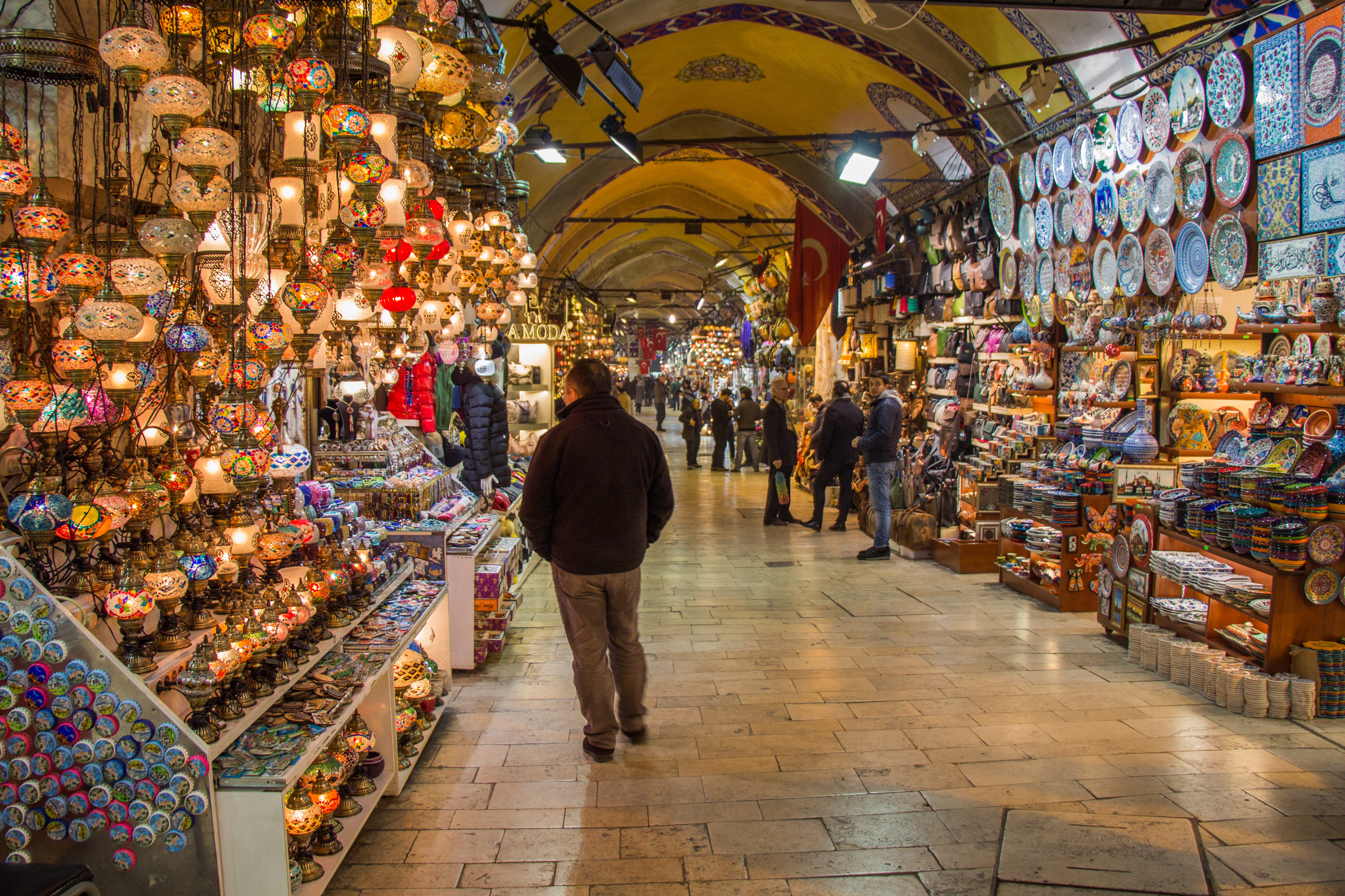 The Grand Bazaar in Istanbul