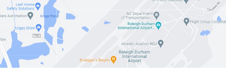 Raleigh airpot map