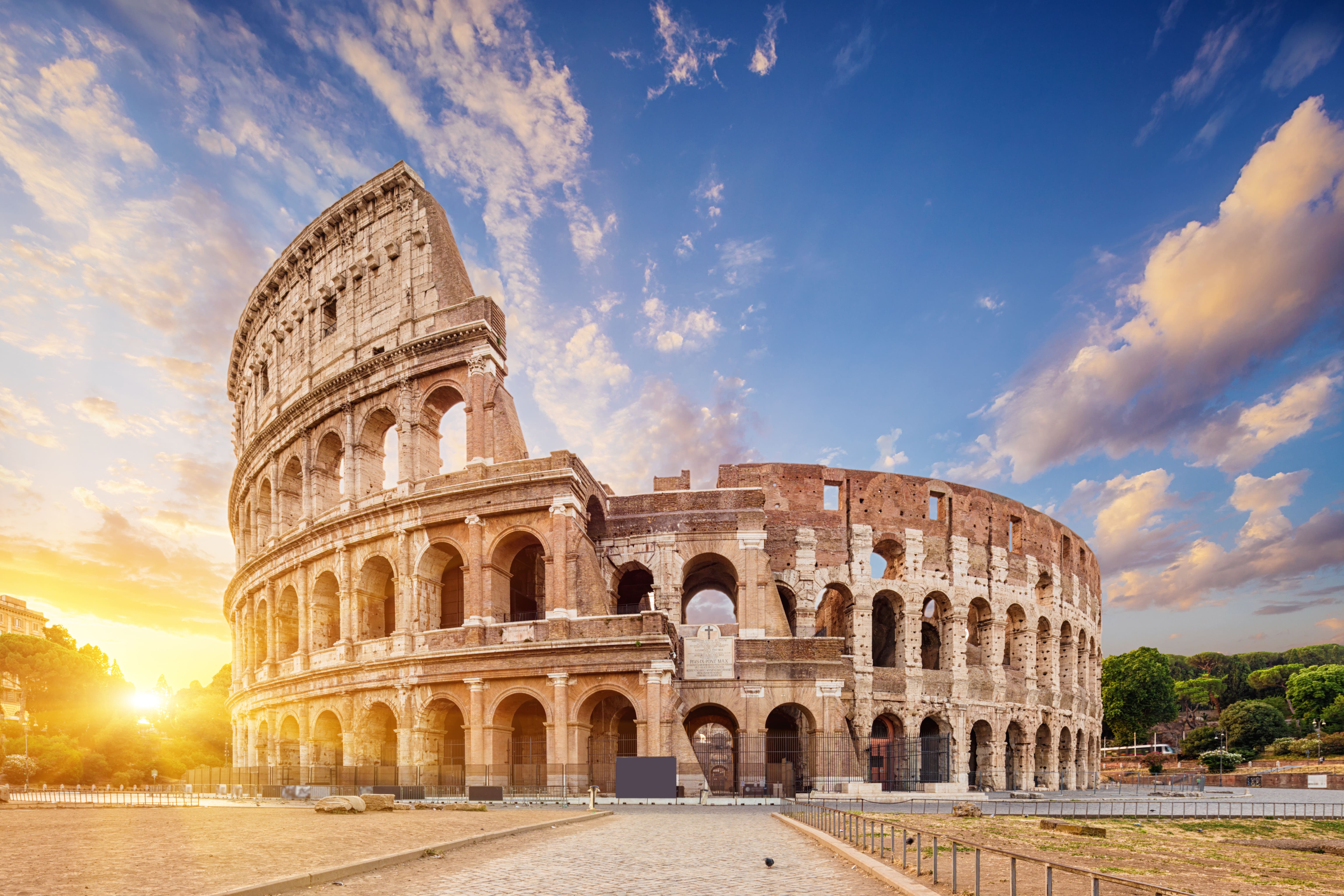 Coliseum in Rome, Italy