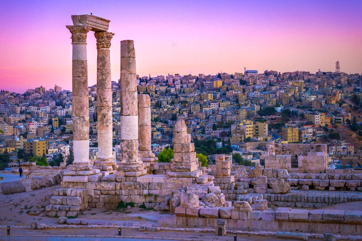 Amman Citadel in Jordan