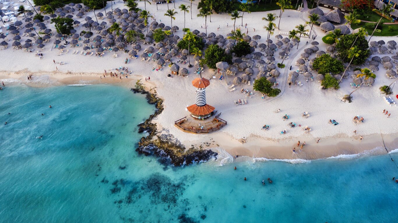 Bayahibe each Lighthouse, Dominican Republic 