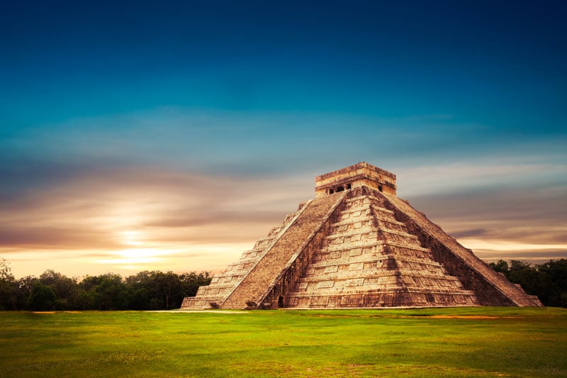 El Castillo in Yucatan, Mexico