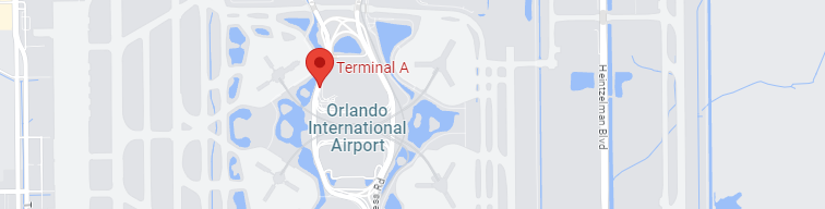 MCO Parking Map - Orlando International Airport MCO