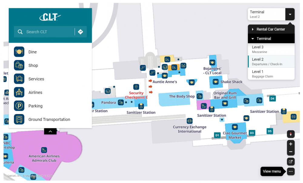 CLT-AirportMap-ConcourseD