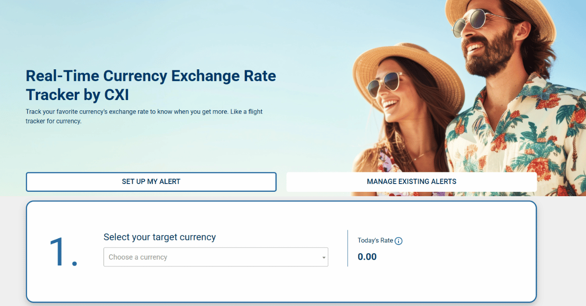 CXI Rate Tracker