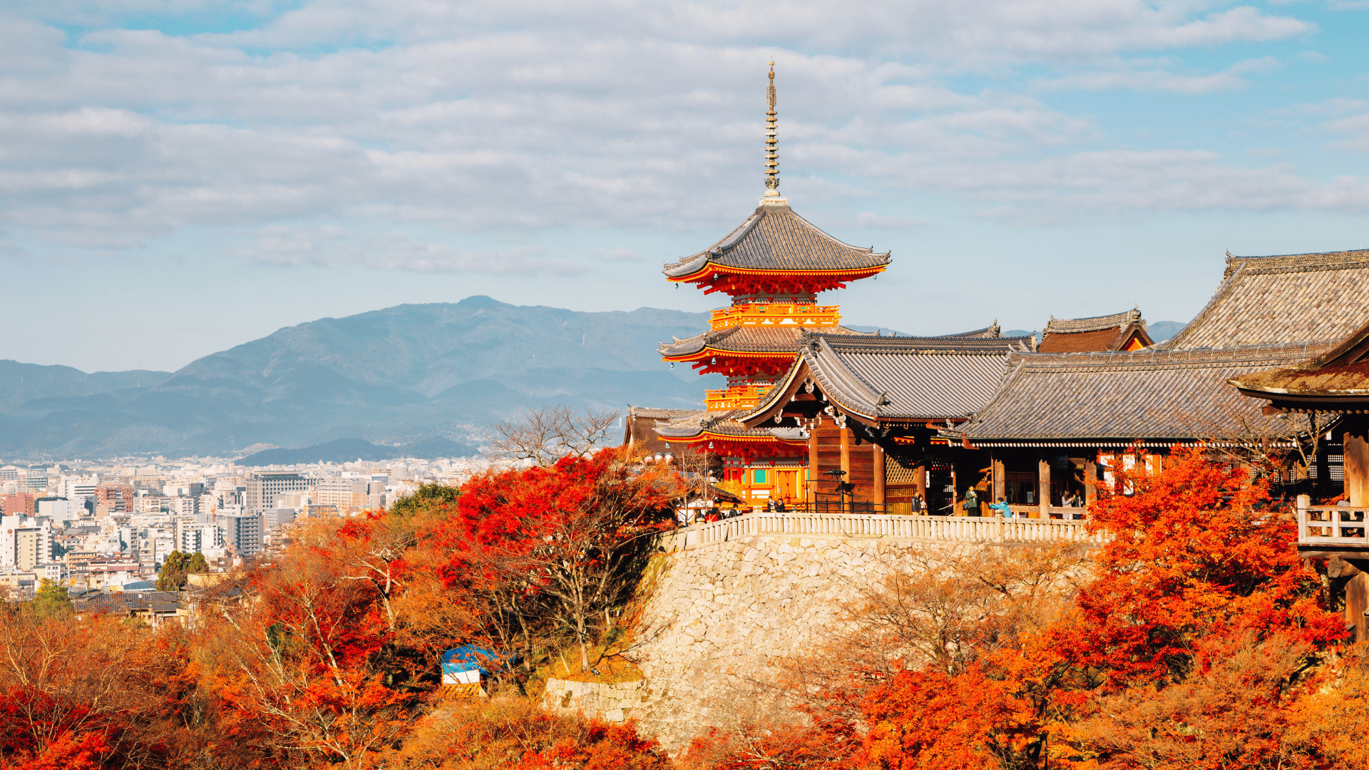 Kyoto Japan in Fall