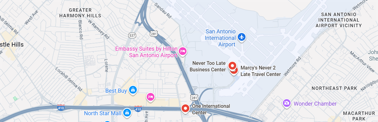 Never Too Late Map