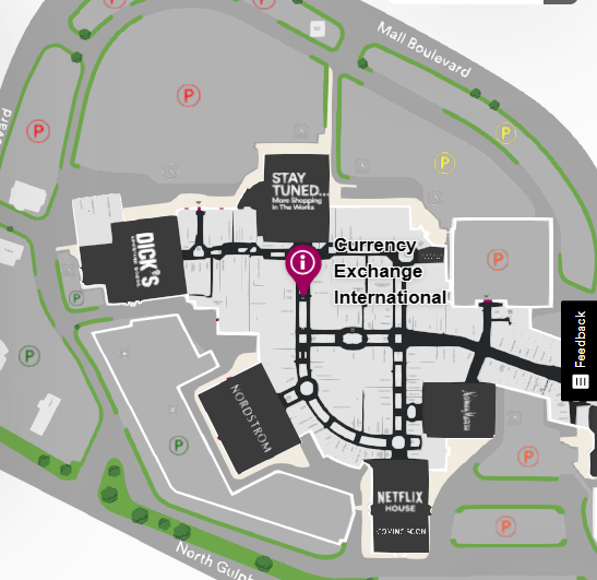KOP Mall Map