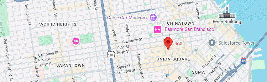 Union Square SF map